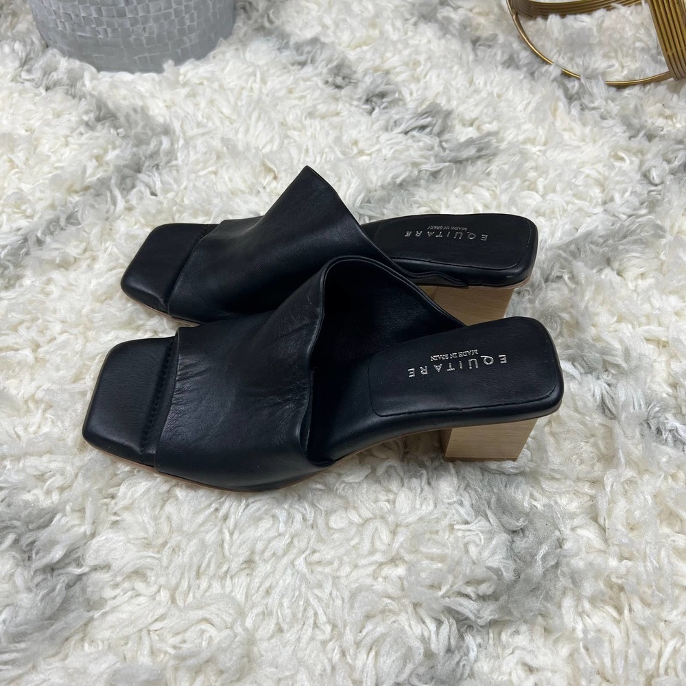 Morelia Mule in Napasoft Black Equitare Shoes Size 8